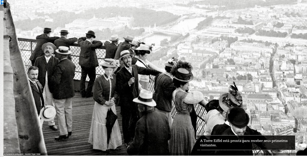 Em 6 de maio de 1889 a Torrei Eiffel foi aberta para receber visitantes