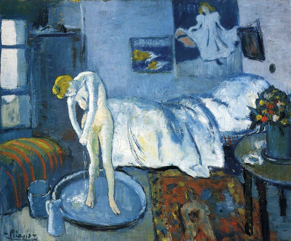 "Blue Room", pintado por Picasso em 1901