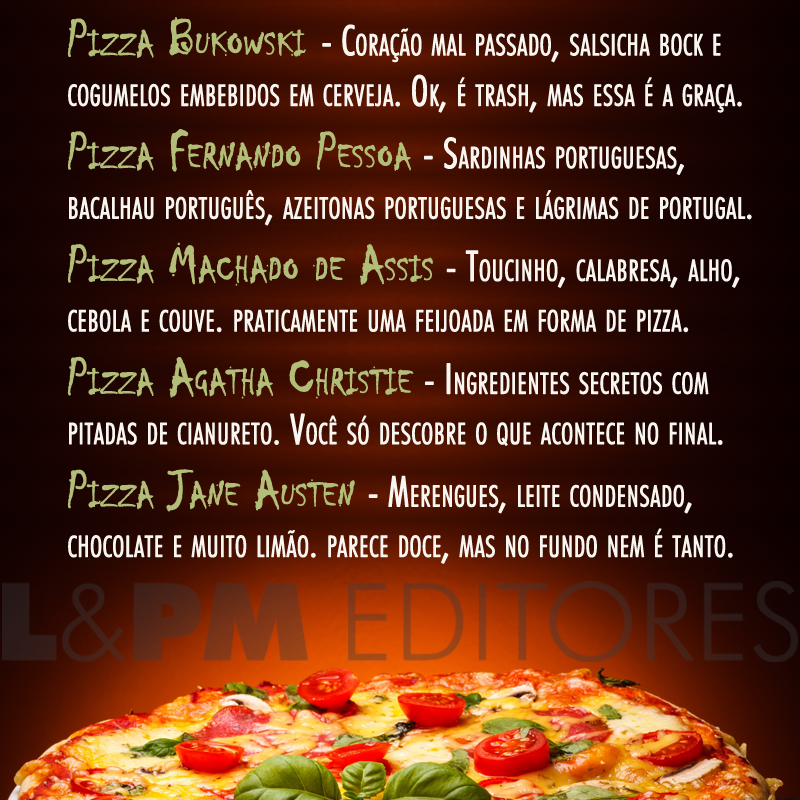 Tudo em pizza