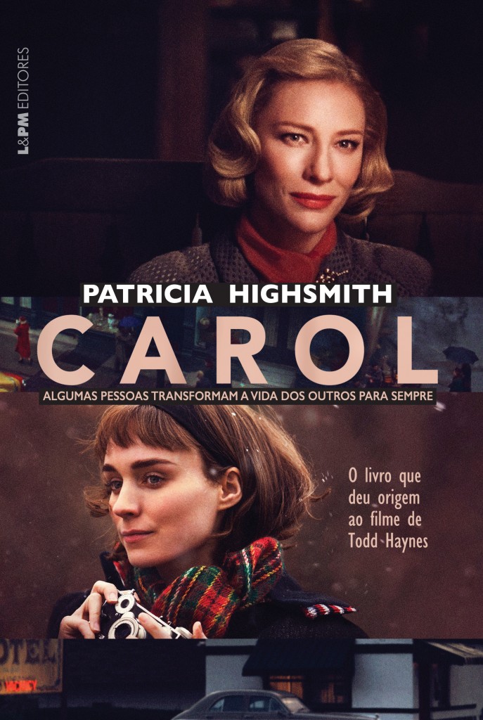 A capa da nova edição de "Carol"