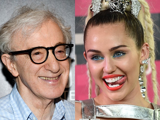 Resultado de imagem para Miley Cyrus Woody Allen: Ele é Nunca Falso