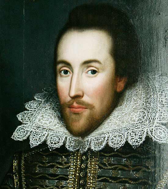 Este seria o único retrato de Shakespeare que foi pintado enquanto o dramaturgo era vivo