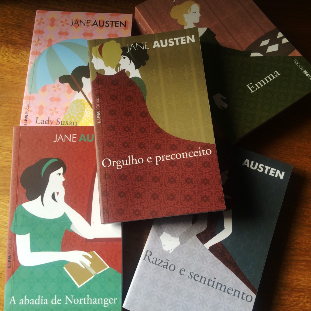 Jane Austen livros da novela