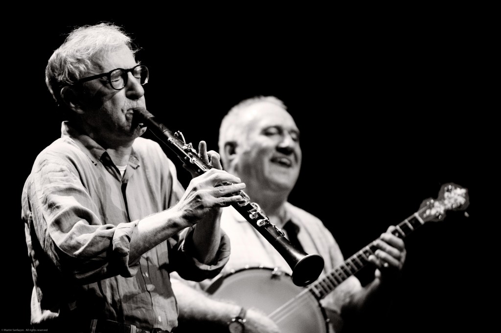 Woody Allen tem uma banda de jazz em Nova York